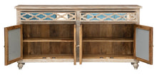 Load image into Gallery viewer, Lee _Hand Carved Solid Indian Wood Sideboard_Buffet_Dresser_180cms
