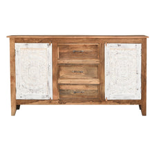 Load image into Gallery viewer, Rose_ Hand Carved Wooden Sideboard_Buffet
