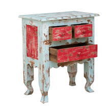 Load image into Gallery viewer, Rita_Hand Carved Solid Indian Wooden Bedside Table
