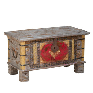 Yuvi_Solid Wood Coffee Table_Storage Trunk