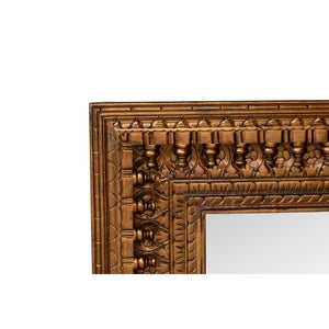 Ivan_Hand carved Indian Window Spindle Mirror_90 x 120 cm