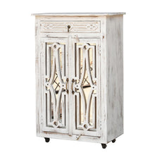 Load image into Gallery viewer, Glen_Hand Carved Solid Wood Bar Cabinet _ 71 cm Length
