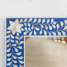 Load image into Gallery viewer, Heidi Mother of Pearl Inlay Mirror with Floral Pattern_60 x 100 cm
