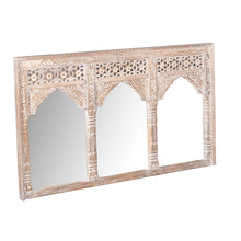 Load image into Gallery viewer, Alves_Hand Carved Arched Mirror_Jharokha Mirror
