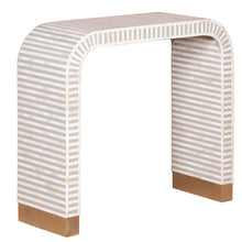 Load image into Gallery viewer, Anna_Bone Inlay Console Table_Waterfall Bone Inlay Console_90cm
