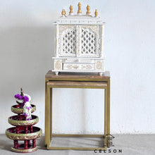 Load image into Gallery viewer, Tara_Hand Carved Wooden Altar_Wooden Mandir_Prayer Mandir_Altar_Available in 6 colors
