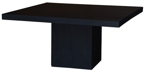 Roan Black Square Dining Table