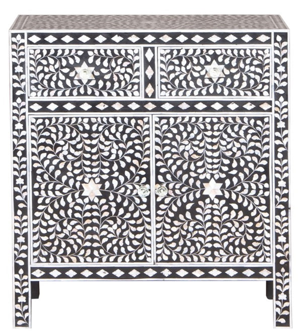 Biba_ Mother of Pearl Inlay Chest_Cabinet