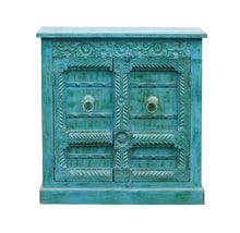 Load image into Gallery viewer, Helms_Hand Carved Solid Wood Chest_ 95 cm Length
