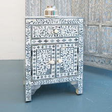 Load image into Gallery viewer, Marlon Bone Inlay Bed Side Table
