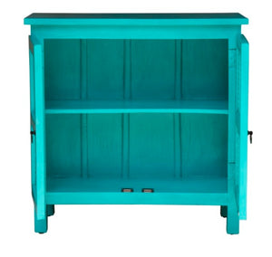 Eris_Wooden Jali 2  Door  Cabinet_Dresser_Cupboard_ 90 cm Length
