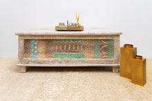 Load image into Gallery viewer, Stella_Solid Indian Wood Storage Trunk_ Coffee Table_120 cm
