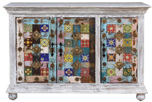 Load image into Gallery viewer, Carol White_Wooden 3 Door Cabinet_Chest of Drawer_Cupboard
