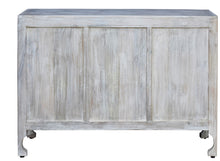 Load image into Gallery viewer, Jim_Solid Indian Wood Side Board with Carved Doors_Buffet_Cabinet_ 112 cm Length
