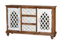 Load image into Gallery viewer, Emory Wooden Sideboard_Buffet_Chest with 2 Doors &amp; 3 Drawers_Cabinet
