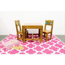 Load image into Gallery viewer, Chalotra_Kids Table &amp; 2 Chairs_Kids Furniture (Set of 3)
