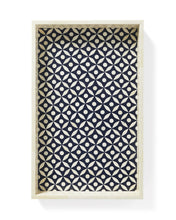 Load image into Gallery viewer, Hilary Bone Inlay Geometrical Pattern Tray
