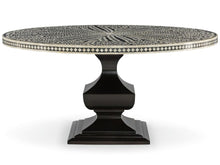 Load image into Gallery viewer, Leon Bone Inlay Round Dining Table
