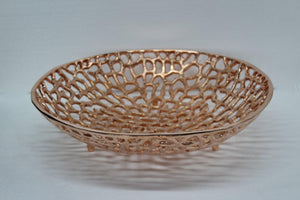 Finn Copper Decorative Baskets Set of 3