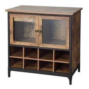 Grace_Solid Wood Bar Cabinet_Wine Cabinet