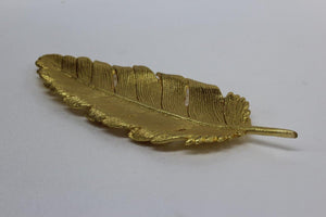 Pedro Leaf Gold Platter