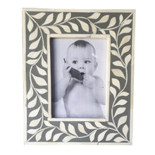 Load image into Gallery viewer, Penne Bone Inlay Photo Frame_Grey Photo Frame

