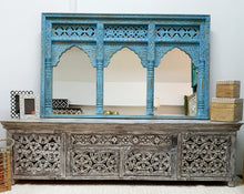 Load image into Gallery viewer, Patrick_Hand Carved Arch Mirror_Jharokha Mirror
