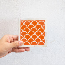 Load image into Gallery viewer, Andrew Bone Inlay Coaster
