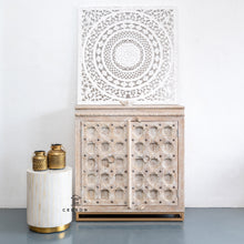 Load image into Gallery viewer, Emma Hand Carved Wooden Cabinet_Chest
