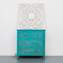Load image into Gallery viewer, Liva_Solid Indian Wood 4 Drawers Chest of Drawer_ 90 cm Length
