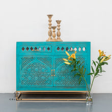 Load image into Gallery viewer, Jade _Hand Carved Wooden Sideboard_Buffet_Cabinet_120 cm
