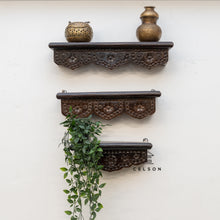 Load image into Gallery viewer, Robin Wooden Wall Shelves Set of 3
