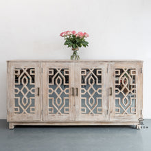Load image into Gallery viewer, Anna _Hand Carved Indian Solid Wood Dresser_Sideboard_Buffet_Cabinet
