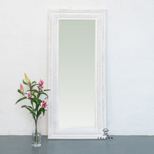 Load image into Gallery viewer, Mika_Hand Carved solid wooden mirror_65 x 145cm
