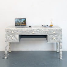 Load image into Gallery viewer, Rini_Bone Inlay Study Table_Study Desk_Console Table
