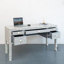 Load image into Gallery viewer, Rini_Bone Inlay Study Table_Study Desk_Console Table
