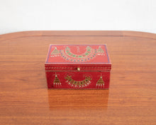 Load image into Gallery viewer, Nisha Hand Painted Wooden Storage Box
