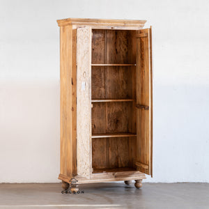 Darple_Hand Carved_Solid Wood Almirah_Display Unit_Cupboard_height 180 cm