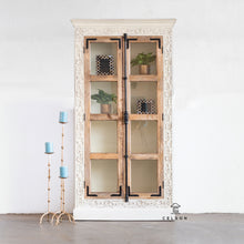 Load image into Gallery viewer, Noa  Solid Indian Wood Hand Carved Cupboard_Almirah_Height 190 cm
