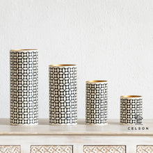 Load image into Gallery viewer, Shanna Bone Inlay Flower Vase
