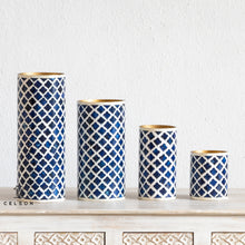 Load image into Gallery viewer, Lilly Bone Inlay Flower Vase
