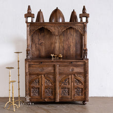 Load image into Gallery viewer, Om_Hand Carved Wooden Altar_Wooden Mandir_Prayer Mandir_Altar
