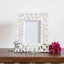 Load image into Gallery viewer, Howard_Wooden Hand Carved Jali Photo Frame
