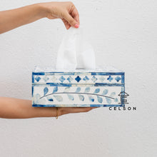Load image into Gallery viewer, Obie Bone Inlay Tissue Box_Available in different colors
