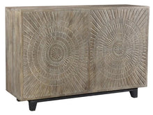 Load image into Gallery viewer, Lawson_Starburst Hand Carved Wooden Bar Counter
