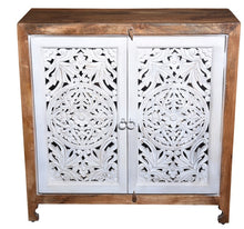 Load image into Gallery viewer, Nayyar_Hand Carved Solid Wood Chest_ 100 cm Length
