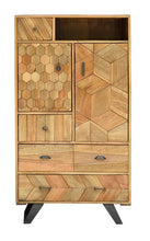 Load image into Gallery viewer, Shan_ Solid Indian Wood Almirah_Height 175 cm
