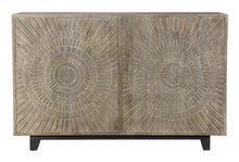 Load image into Gallery viewer, Lawson_Starburst Hand Carved Wooden Bar Counter
