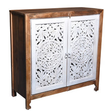 Load image into Gallery viewer, Nayyar_Hand Carved Solid Wood Chest_ 100 cm Length
