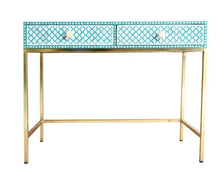 Load image into Gallery viewer, Lisa Mother of Pearl Inlay Console Table_Vanity Table_107 cm
